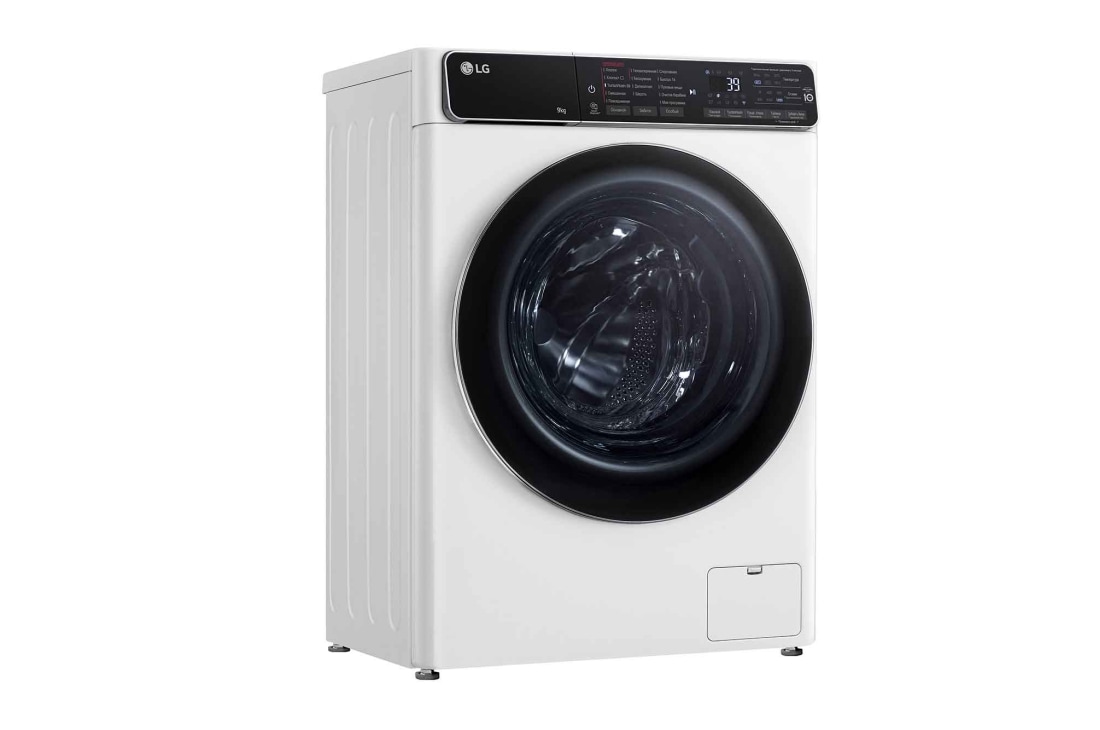 LG Стиральная машина узкая LG F2T9FW9W с паром, 9 кг, right, F2T9FW9W, thumbnail 9