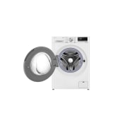 LG Стиральная машина узкая LG F2V5HS1W с паром, 7 кг, Стиральная машина LG F2V5HS1W с открытой дверцей, F2V5HS1W, thumbnail 2