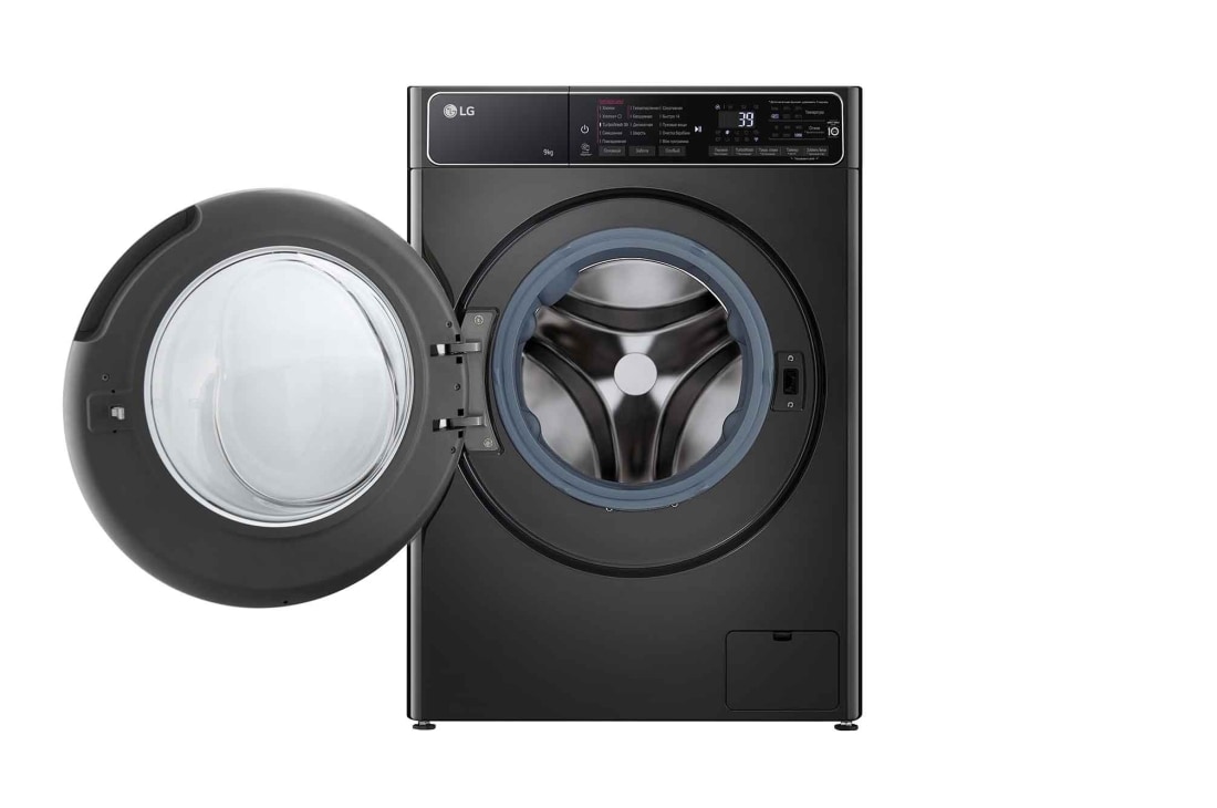 LG Стиральная машина узкая LG F2T9FW9P с паром, 9 кг, front open, F2T9FW9P, thumbnail 2