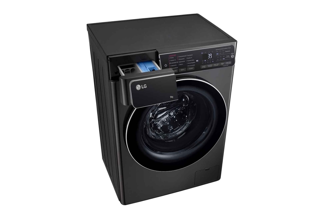 LG Стиральная машина узкая LG F2T9FW9P с паром, 9 кг, top drawer, F2T9FW9P, thumbnail 7