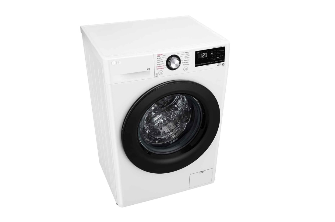 LG Стиральная машина узкая LG F2V3PS6W с паром, 8 кг, top, F2V3PS6W, thumbnail 8