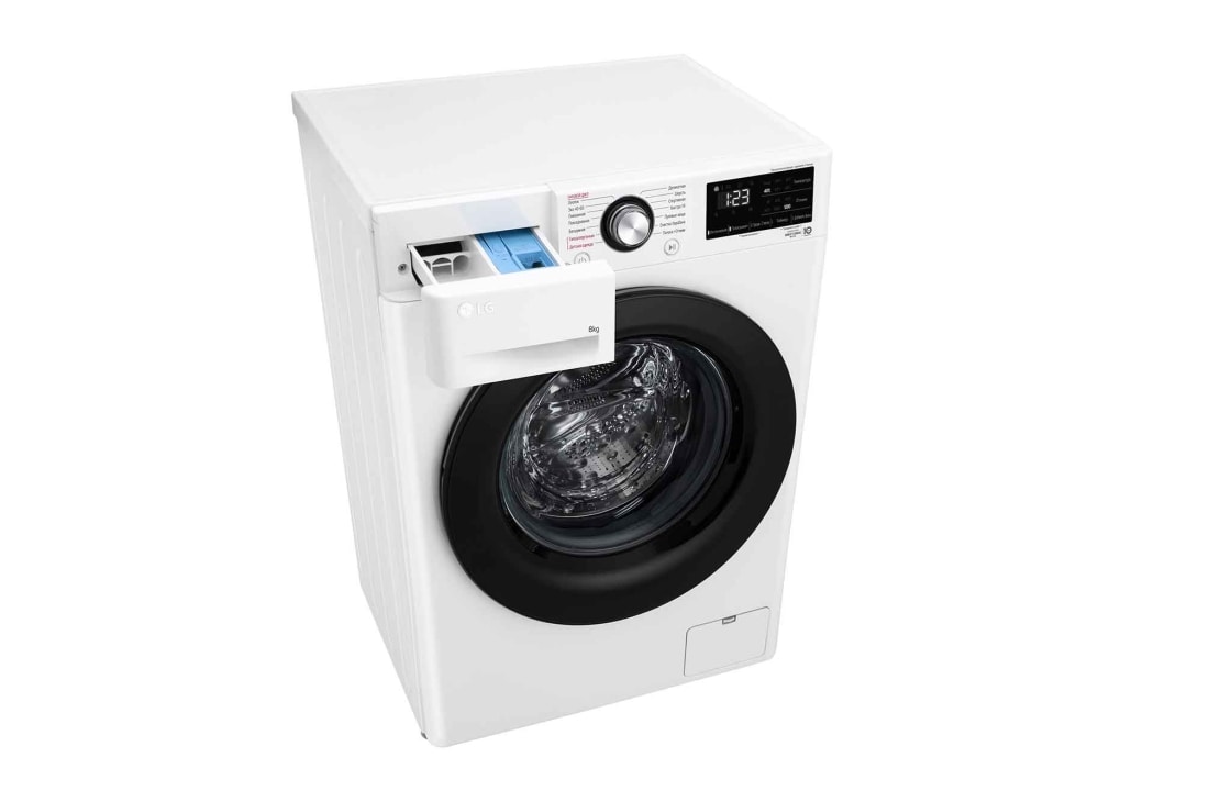 LG Стиральная машина узкая LG F2V3PS6W с паром, 8 кг, top, F2V3PS6W, thumbnail 9
