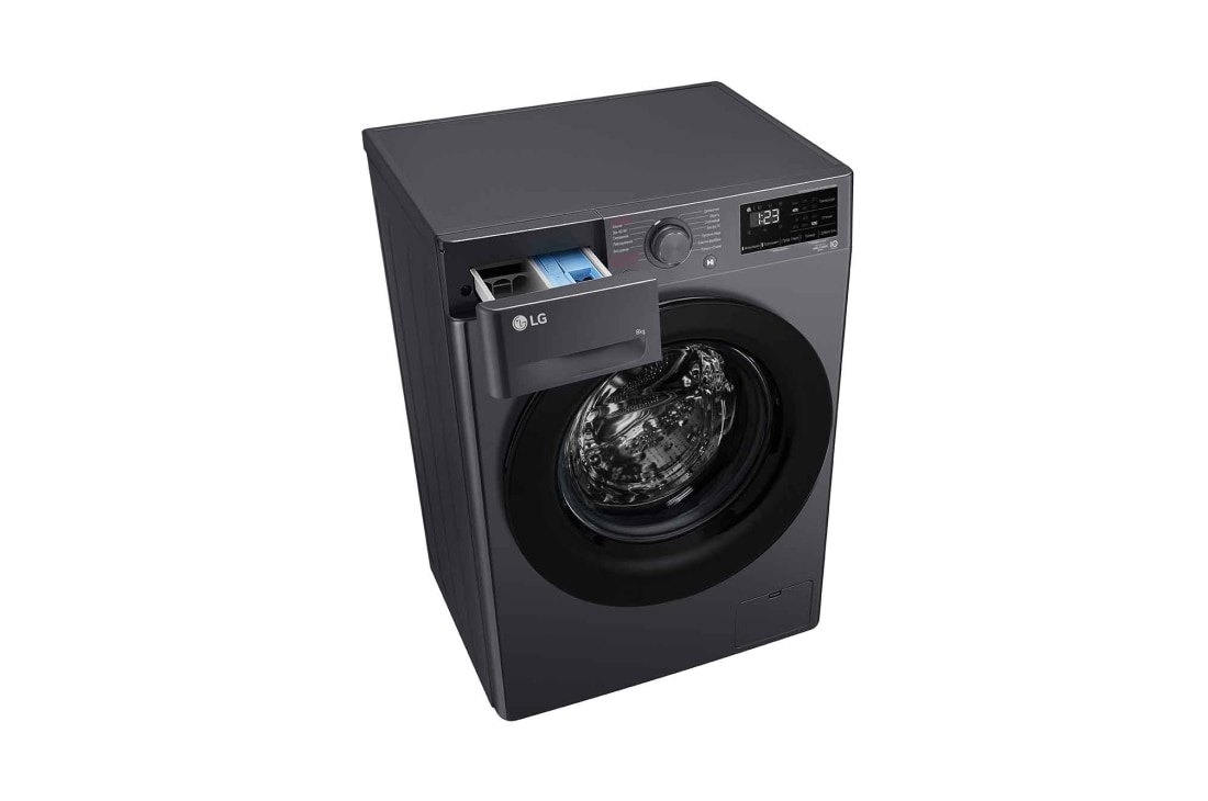 LG Стиральная машина узкая LG F2V3PS6J с паром, 8 кг, top drawer, F2V3PS6J, thumbnail 9