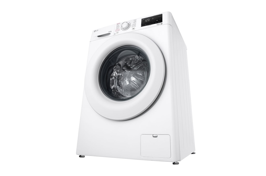 LG Стиральная машина LG F4V3RS3W с паром, 10,5 кг, Bottom View, F4V3RS3W, thumbnail 10