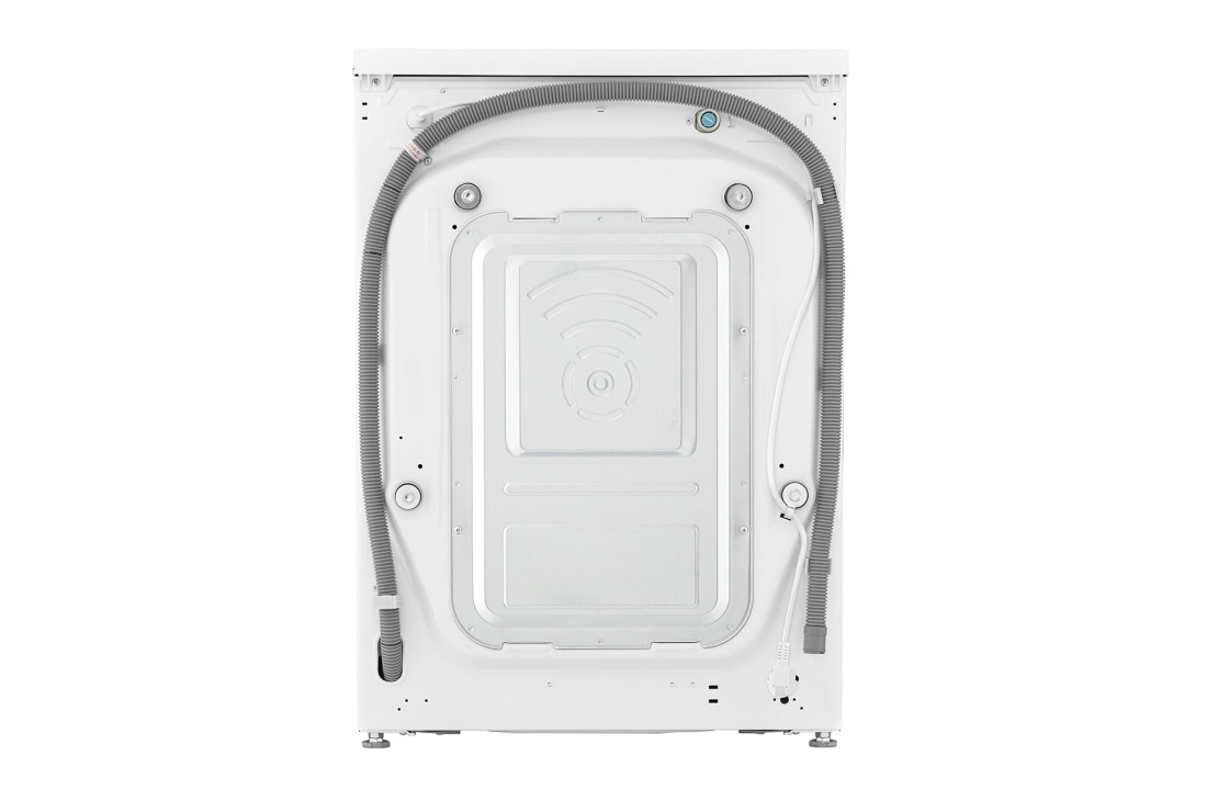 LG Стиральная машина LG F4V3RS3W с паром, 10,5 кг, Back view, F4V3RS3W, thumbnail 15
