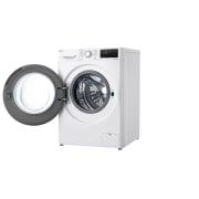 LG Стиральная машина LG F4V3RS3W с паром, 10,5 кг, Right View Door open, F4V3RS3W, thumbnail 13