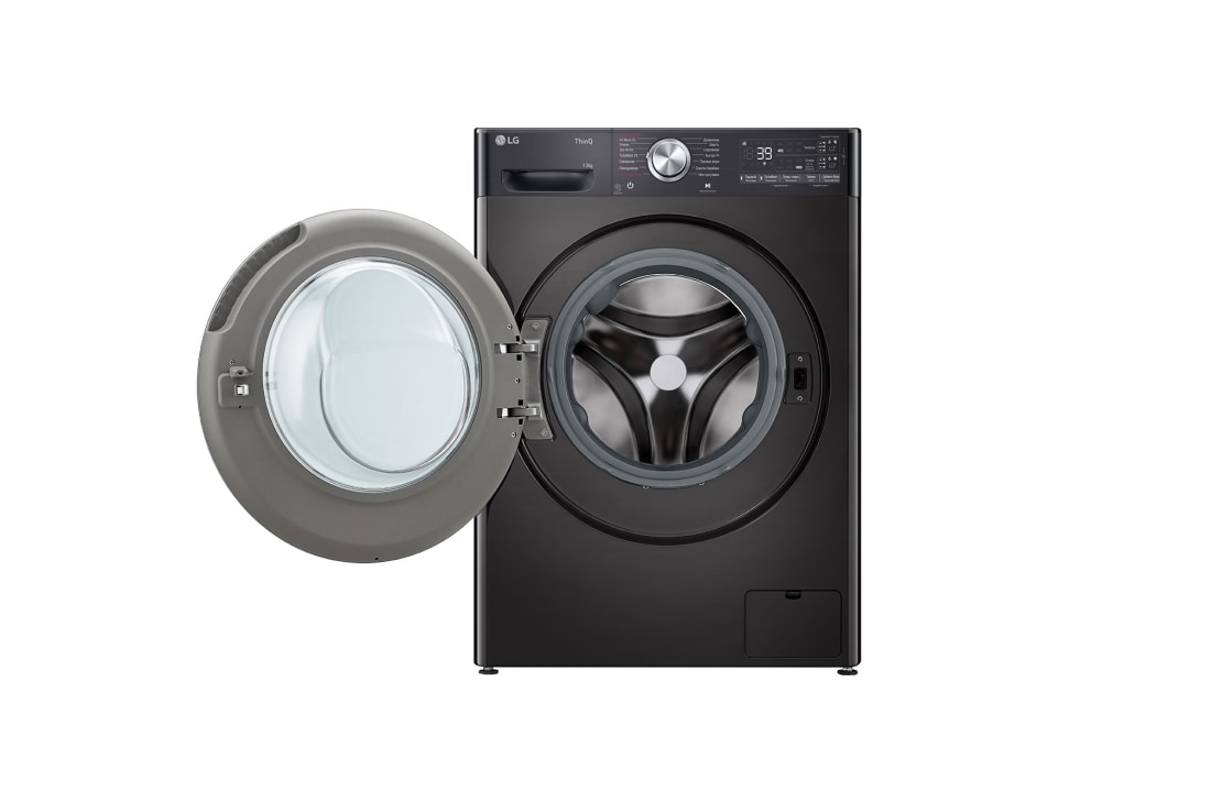 LG Стиральная машина LG F4V9LA2P с паром, 13 кг, Стиральная машина LG F4V9LA2P с открытой дверцей, F4V9LA2P, thumbnail 2