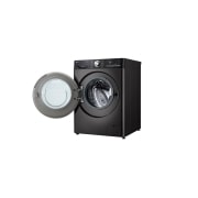 LG Стиральная машина LG F4V9LA2P с паром, 13 кг, Стиральная машина LG F4V9LA2P с открытой дверцей (вид справа), F4V9LA2P, thumbnail 11