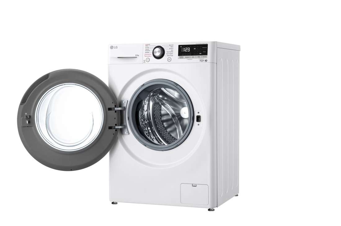 LG Узкая стирально-сушильная машина LG F2V3FR6W с паром, 9/5 кг, F2V3FR6W, thumbnail 11