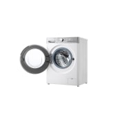 LG Стиральная машина LG F4V9LA2W с паром, 13 кг, Стиральная машина LG F4V9LA2W с открытой дверцей (вид справа), F4V9LA2W, thumbnail 11