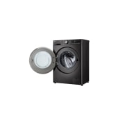 LG Узкая стирально-сушильная машина LG F2V9FC2P с паром, 9/5 кг, Стирально-сушильная машина LG F2V9FC2P (вид слева), F2V9FC2P, thumbnail 10