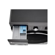 LG Стиральная машина узкая LG F2V9FW9P с паром, 9 кг, Стиральная машина LG F2V9FW9P с открытым лотком (вид сверху), F2V9FW9P, thumbnail 7