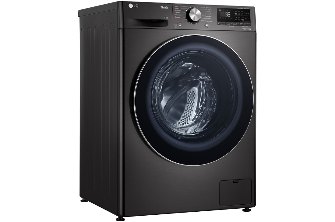 LG Стиральная машина LG TW4V9EW9P с паром, 11 кг, Стиральная машина LG TW4V9EW9P (вид слева), TW4V9EW9P, thumbnail 10