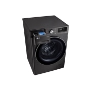 LG Стиральная машина LG TW4V9EW9P с паром, 11 кг, Стиральная машина LG TW4V9EW9P с открытым лотком (вид слева в перспективе), TW4V9EW9P, thumbnail 9