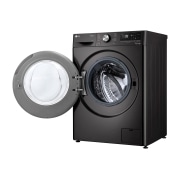 LG Стиральная машина LG TW4V9EW9P с паром, 11 кг, Стиральная машина LG TW4V9EW9P с открытой дверцей (вид справа), TW4V9EW9P, thumbnail 11