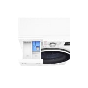 LG Стиральная машина узкая LG F2V5HS0W с паром, 7 кг, Стиральная машина LG F2V5HG0W с открытым лотком (вид сверху), F2V5HS0W, thumbnail 8
