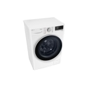 LG Стиральная машина узкая LG F2V5HS0W с паром, 7 кг, Панель стиральной машины LG F2V5HG0W (вид слева в перспективе), F2V5HS0W, thumbnail 9