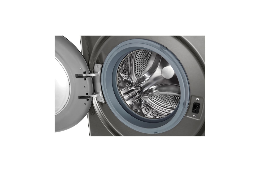 LG Стиральная машина узкая LG F2V7FS2P с паром, 9 кг, Барабан стиральной машины LG F2V7FS2P , F2V7FS2P, thumbnail 4