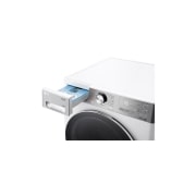 LG Стирально-сушильная машина LG F4V9LD2W с паром, 13/8 кг, Стирально-сушильная машина LG F4V9LD2W с открытым лотком (вид справа), F4V9LD2W, thumbnail 5