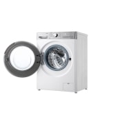 LG Стирально-сушильная машина LG F4V9LD2W с паром, 13/8 кг, Стирально-сушильная машина LG F4V9LD2W с открытой дверцей (вид справа), F4V9LD2W, thumbnail 11