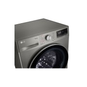 LG Стирально-сушильная машина LG TW4V5EG2S с паром, 11/7 кг, Панель стирально-сушильной машины LG TW4V5EG2S (вид слева в перспективе), TW4V5EG2S, thumbnail 3