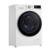LG Стиральная машина узкая LG F2V7FS1W с паром, 9 кг, Стиральная машина LG F2V7FS1W (вид слева), F2V7FS1W, thumbnail 10