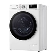 LG Стиральная машина узкая LG F2V7FS1W с паром, 9 кг, Стиральная машина LG F2V7FS1W (вид справа), F2V7FS1W, thumbnail 12