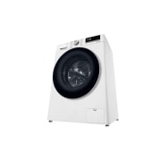LG Узкая стирально-сушильная машина LG F2V7FR1W с паром, 9/5 кг, Стирально-сушильная машина LG F2V7FR1W (вид снизу в перспективе), F2V7FR1W, thumbnail 13