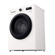 LG Узкая стирально-сушильная машина LG F2Y2HG6W с паром, 7/4 кг, Стирально-сушильная машина LG (вид справа в перспективе), F2Y2HG6W, thumbnail 11
