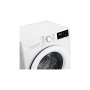 LG Стиральная машина узкая LG F2V3HS3W с паром, 7 кг, Панель стиральной машины LG F2V3HS3W (вид слева в перспективе), F2V3HS3W, thumbnail 3