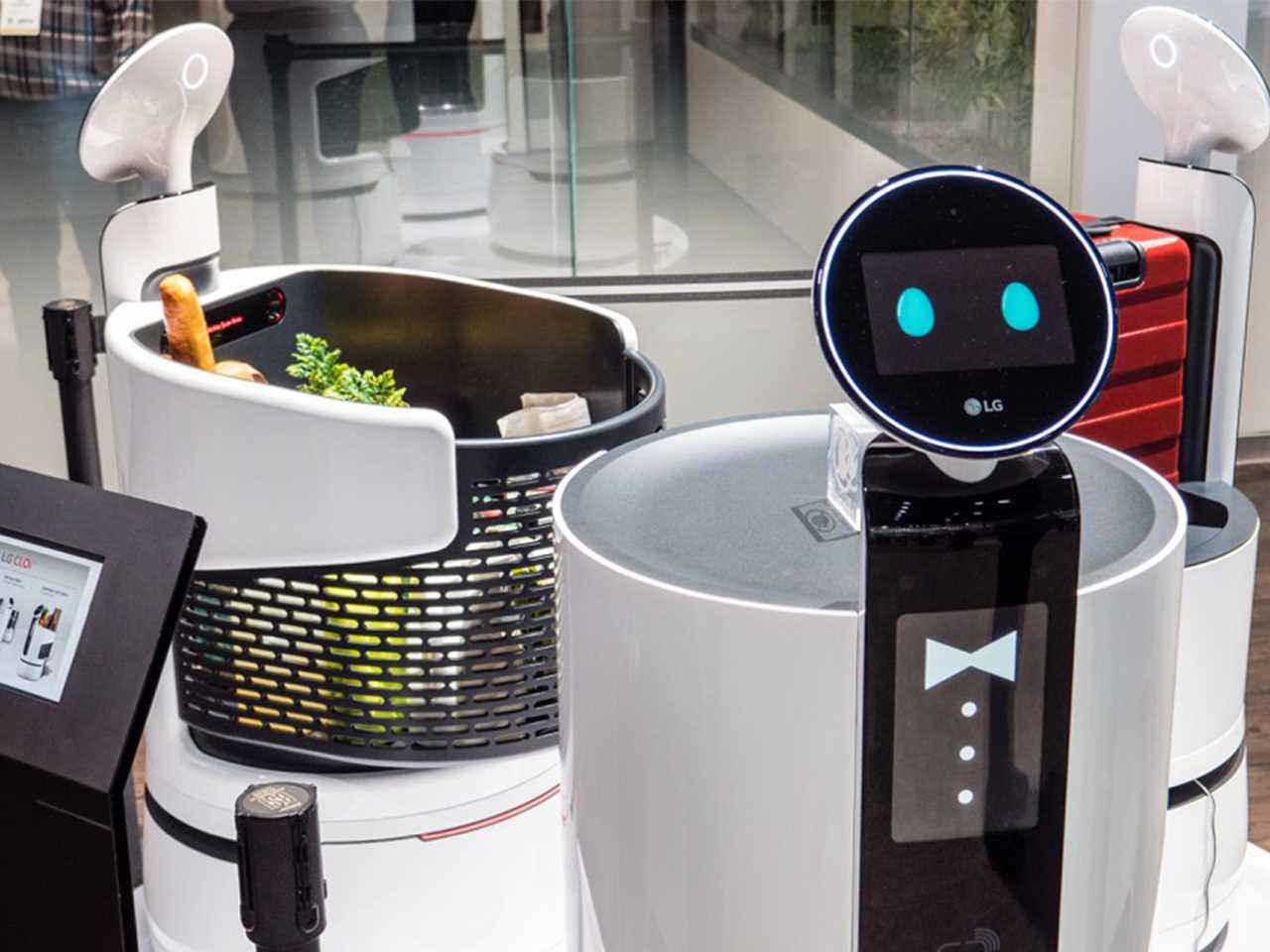 LG представили роботов с искусственным интеллектом для улучшения качества жизни на CES, 2018