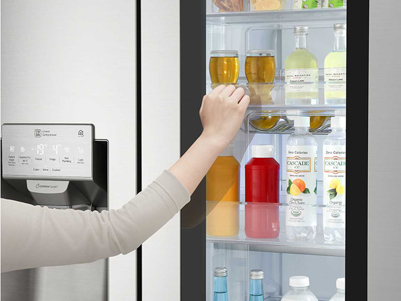 Постучите дважды, чтобы узнать что внутри холодильника LG Instaview