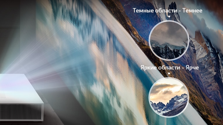 Изображение с высокой контрастностью и контрастностью 2000000:1