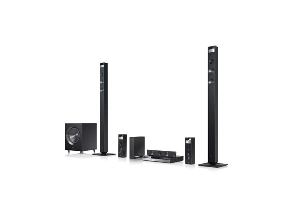LG Cinema 3D Sound Blu-ray 9.1 hemmabiosystem med Smart TV-tjänster, BH9420PWN