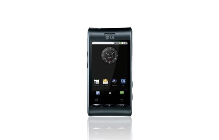 LG Android-telefon med WiFi, Bluetooth, turbo-3G och 3 MP-kamera, GT540