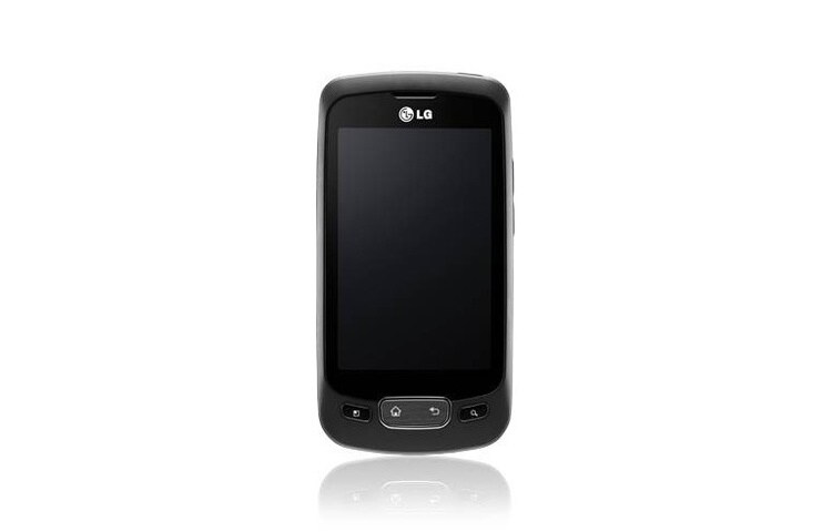 LG Android 2.3, 3MP-kamera, WiFi-hotspot, P500