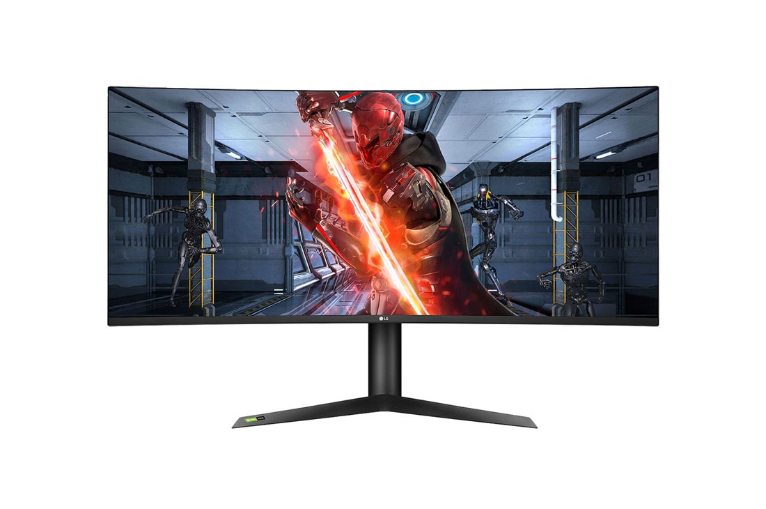 LG 38GL950G 38-tums UltraGear™ Nano IPS 1ms Curved Gaming Monitor med NVIDIA G-SYNC®, 38GL950G