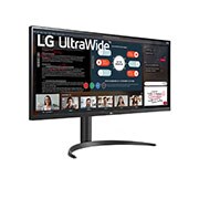 LG 34 tum 21:9 UltraWide™ FHD IPS-bildskärm med AMD FreeSync™, +30 graders sidovy, 34WP550-B, thumbnail 4