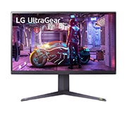 LG 32” UltraGear™ QHD Gaming Monitor med 240 Hz (O/C 260 Hz) uppdateringshastighet, front view, 32GQ850-B, thumbnail 2