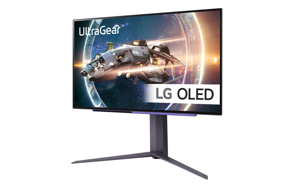 LG 27'' UltraGear™ OLED  gaming monitor QHD med 240 Hz uppdateringshastighet och 0,03 ms (GtG) svarstid, +15 graders sidovy, 27GR95QE-B, thumbnail 17