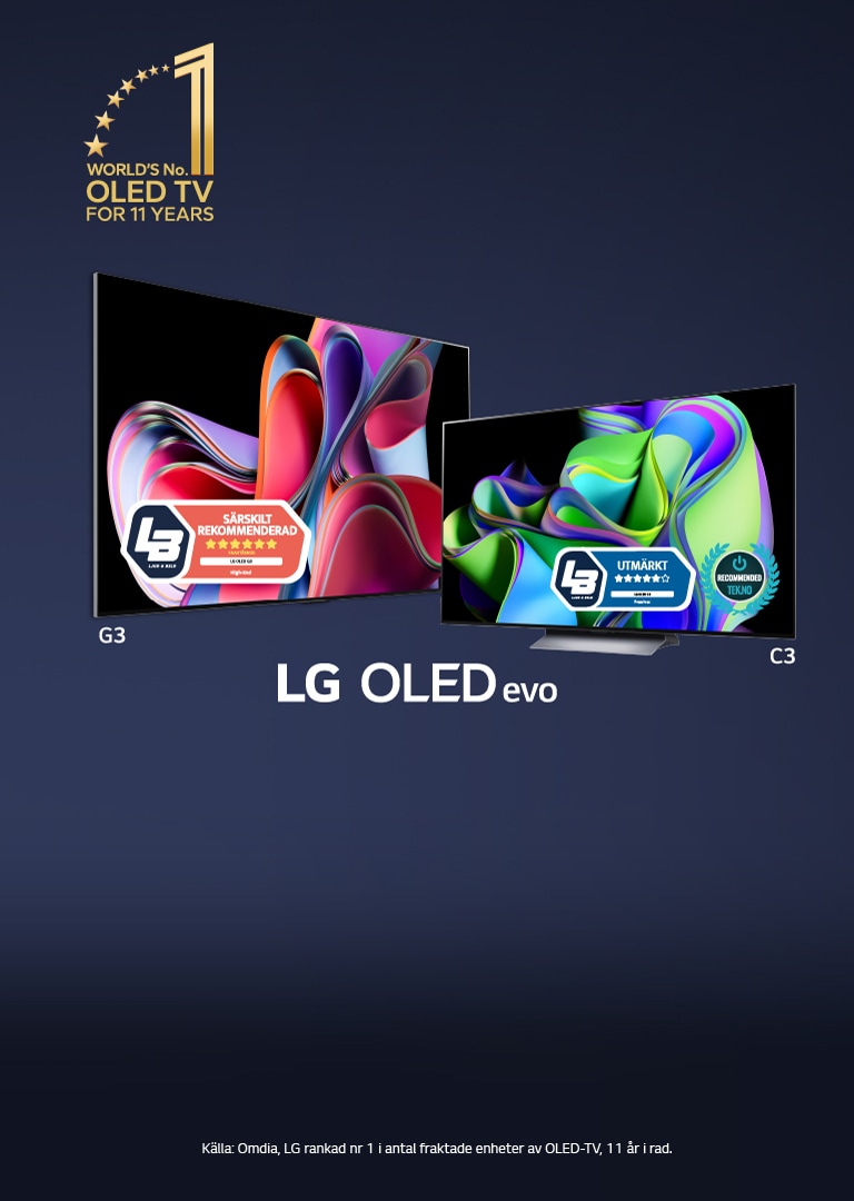 Det mest spännande<br> LG OLED-sortimentet