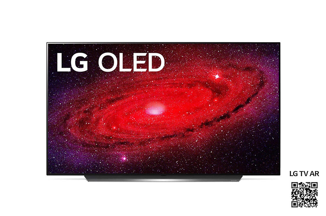 LG 65'' LG OLED 4K TV - CX, Front view with infill image, OLED65CX6LA