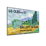 LG 77'' Gallery Design OLED evo TV - OLED G1, sedd ovanifrån, OLED77G16LA, thumbnail 4