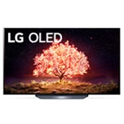 LG B1 55 inch 4K Smart OLED TV, front view, OLED55B16LA, thumbnail 1