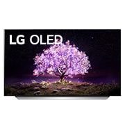 LG C1 55 inch 4K Smart OLED TV, framsida, OLED55C16LA, thumbnail 2