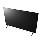 LG A1 55 inch 4K Smart OLED TV, övre del och styrenhet sedd ovanifrån, OLED55A16LA, thumbnail 9