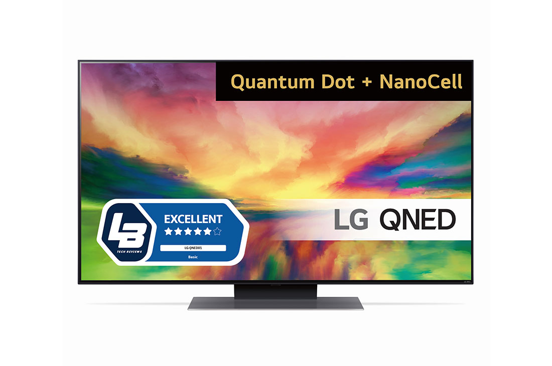 LG 50'' QNED 81 - 4K TV (2023), front view, 50QNED816RE