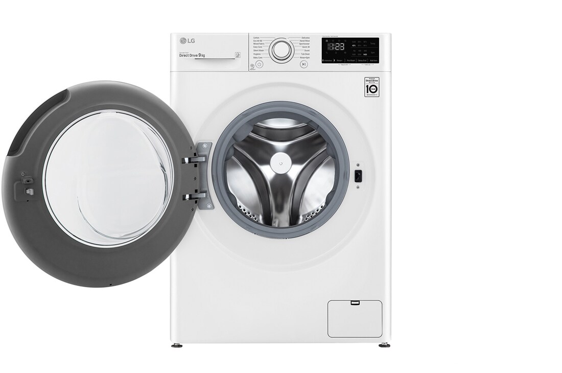 LG 9 kg Tvättmaskin(Vit) - Energiklass D, AI DD™, Smart Diagnosis™, F4WP209N0W, thumbnail 17