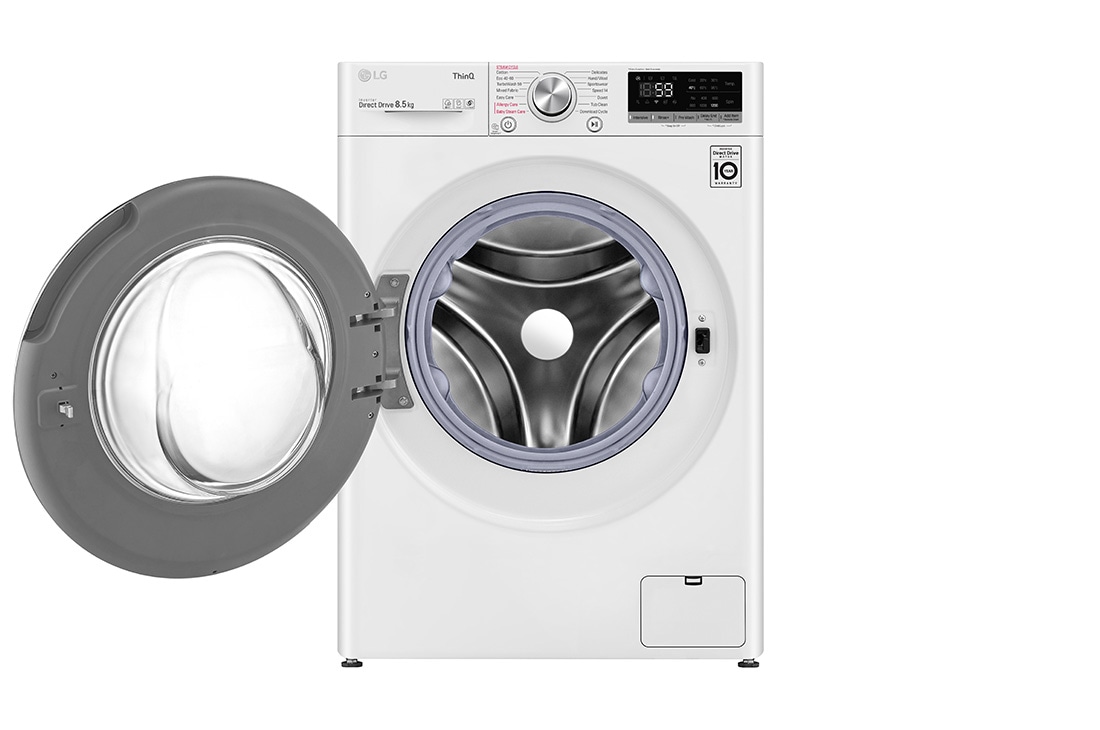 LG 8.5 kg Tvättmaskin(Vit) - Steam, Energiklass C, TurboWash™, AI DD™, Smart Diagnosis™ med Wi-Fi, F2WV708S1S, F2WV708S1S, thumbnail 16