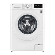 LG 10.5 kg Tvättmaskin(Vit) - Steam, Energiklass B, AI DD™, Smart Diagnosis™, F4WV210S0W, F4WV210S0W, thumbnail 1